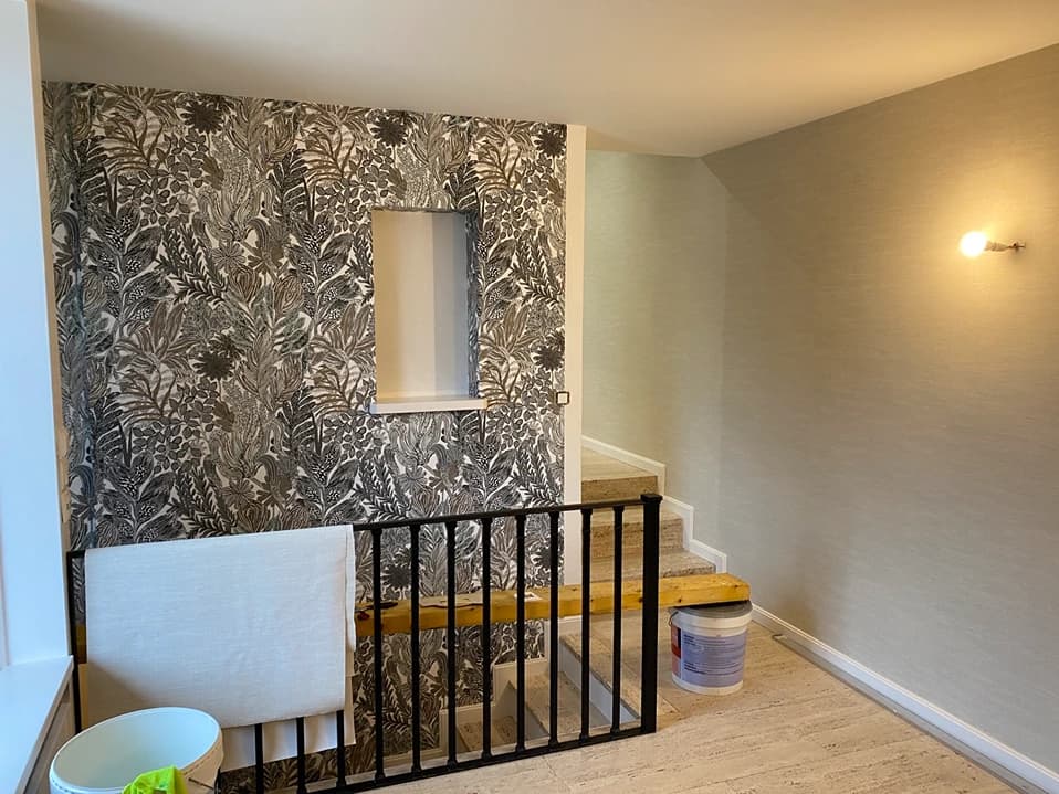 chantier décoration peinture faite par peintures Hazard Saminphoto prise par Clément Bayard13