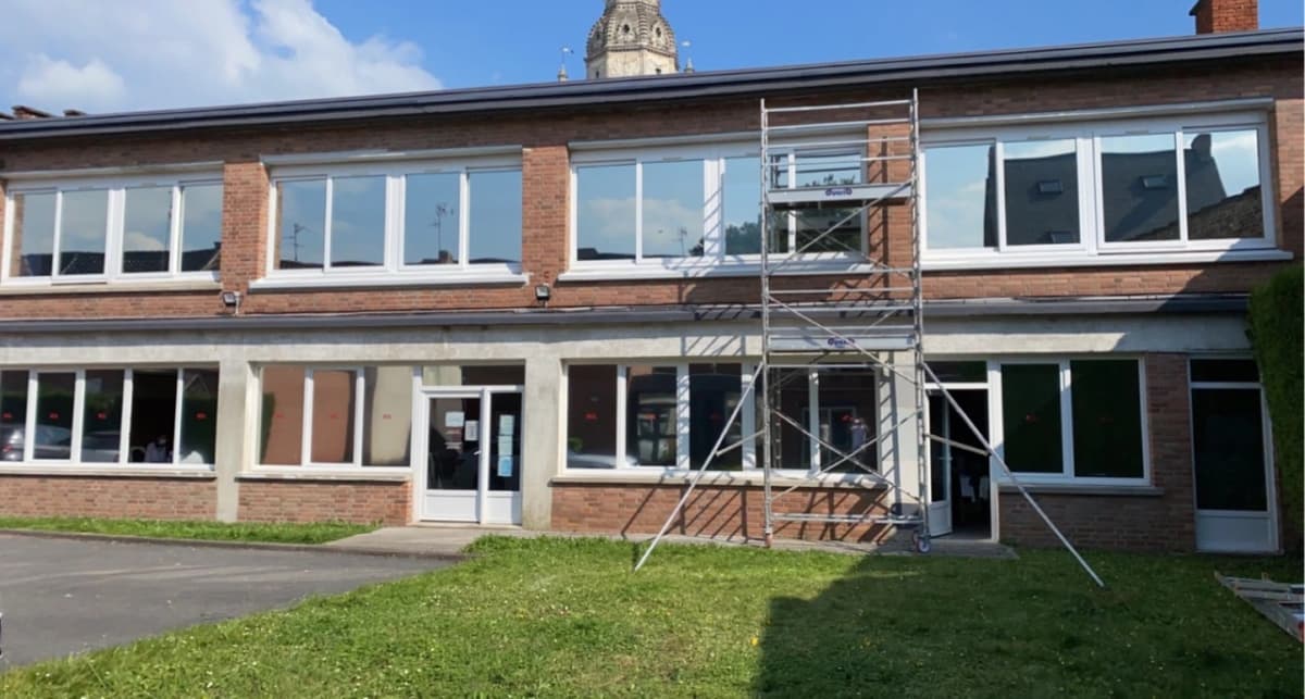 chantier décoration peinture faite par peintures Hazard Saminphoto prise par Clément Bayard38