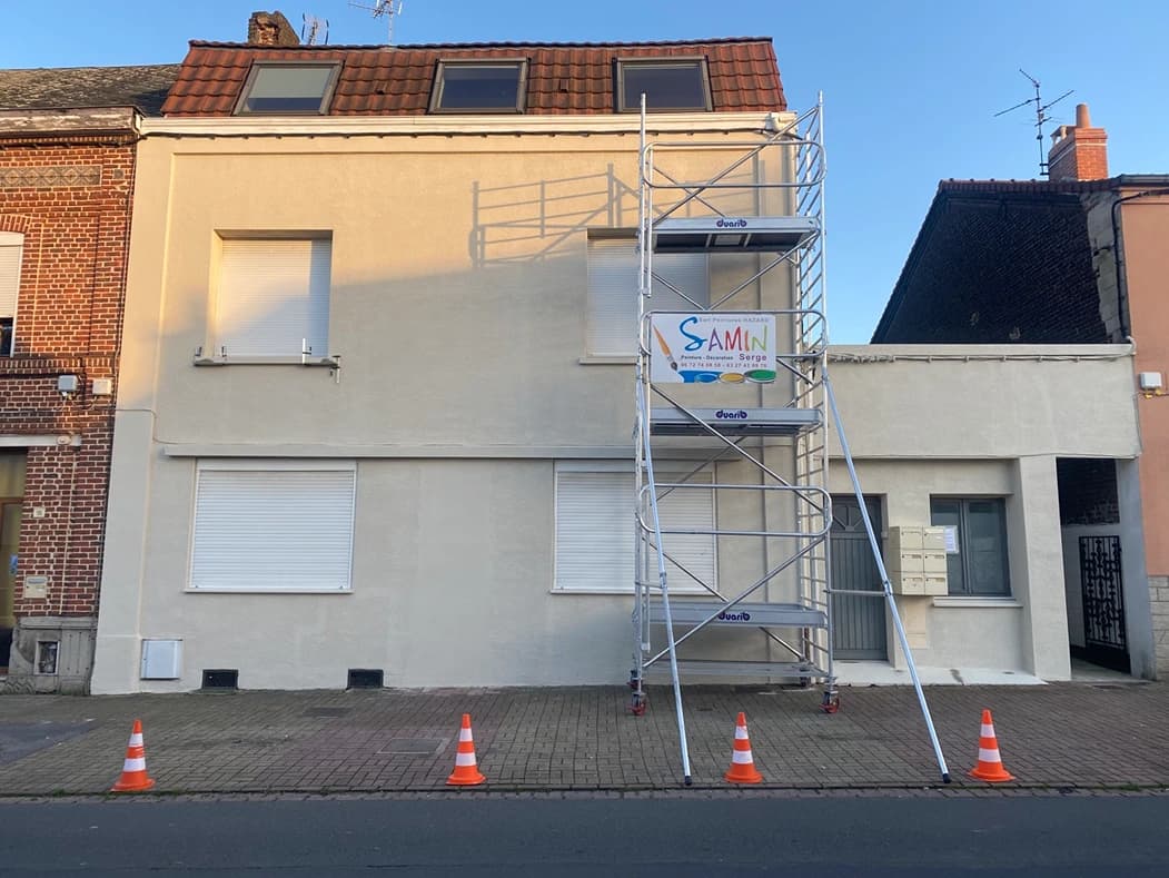 chantier décoration peinture faite par peintures Hazard Saminphoto prise par Clément Bayard22