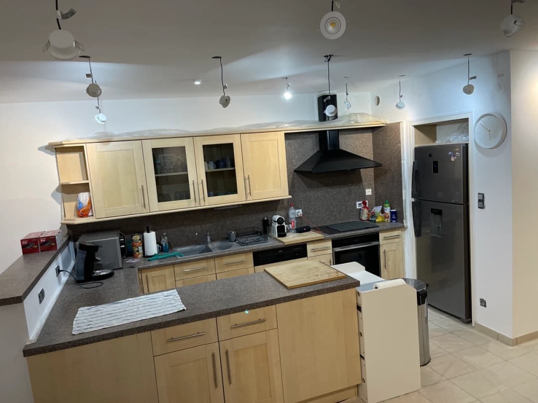 chantier décoration peinture faite par peintures Hazard Saminphoto prise par Clément Bayard31