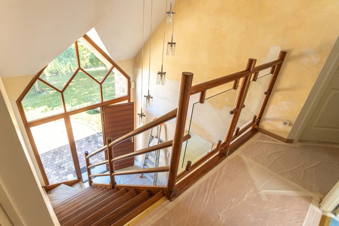 chantier décoration peinture faite par peintures Hazard Saminphoto prise par Clément Bayard41