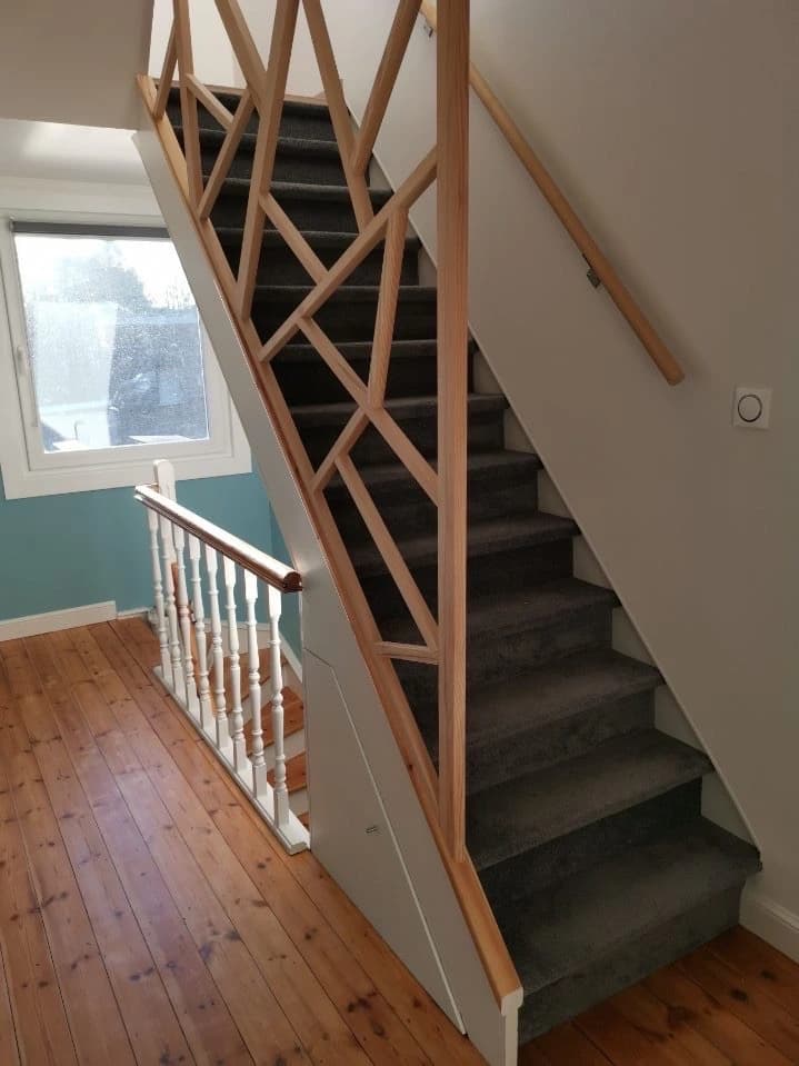 chantier décoration peinture faite par peintures Hazard Saminphoto prise par Clément Bayard8